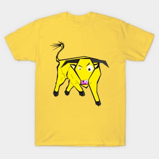 Yellow bull T-Shirt